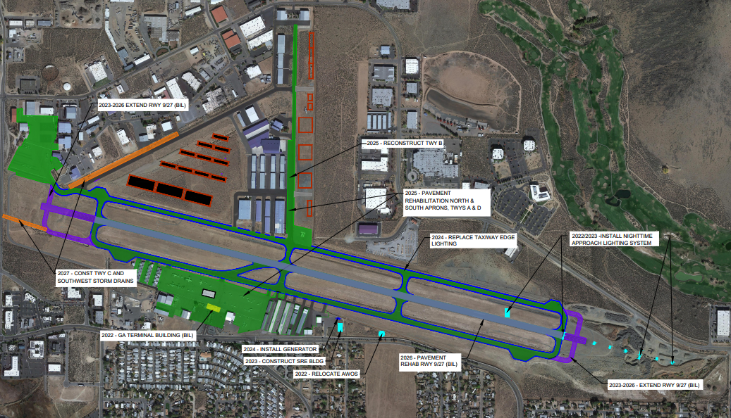 Supervisors approve Carson City Airport improvement plan Serving